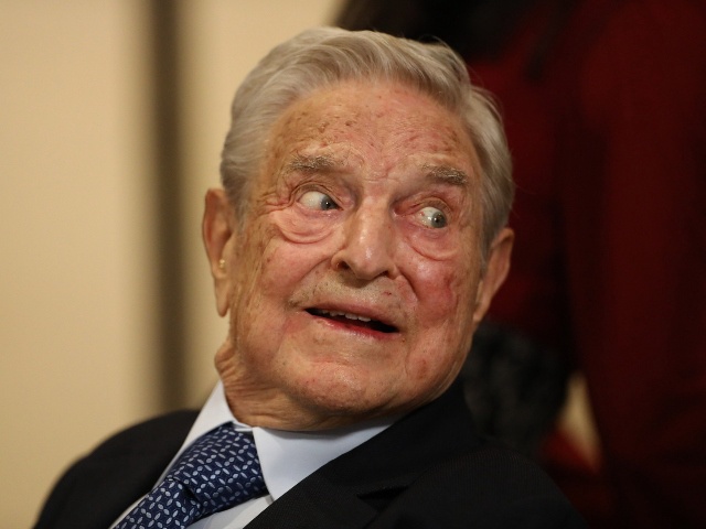 George Soros, billionaire and founder of Soros Fund Management LLC, on day three of the World Economic Forum (WEF) in Davos, Switzerland, on Thursday, Jan. 23, 2020. World leaders, influential executives, bankers and policy makers attend the 50th annual meeting of the World Economic Forum in Davos from Jan. 21 - 24. Photographer: Simon Dawson/Bloomberg