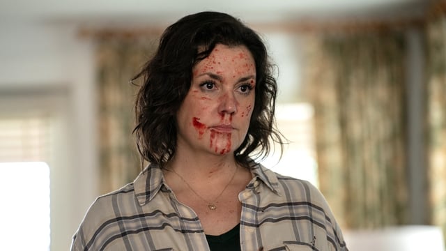 Melanie Lynskey as Shauna in Yellowjackets (CREDIT: Darko Sikman/Paramount+ with SHOWTIME)