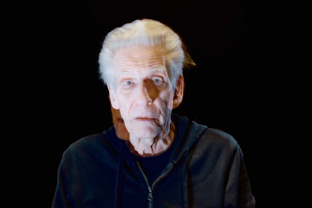 David Cronenberg, photographed at the Hotel Drisco in San Francisco on Tuesday, April 22, 2025. His new film is “The Shrouds.”