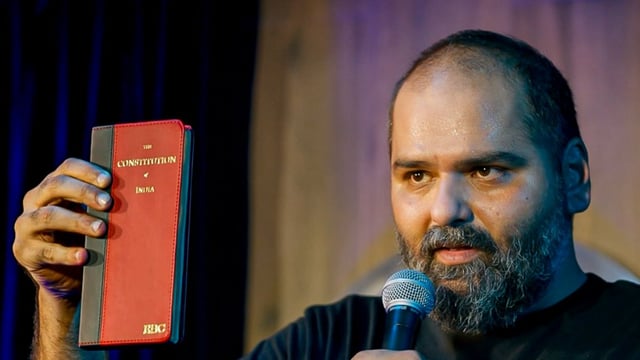Stand-up comedian Kunal Kamra.