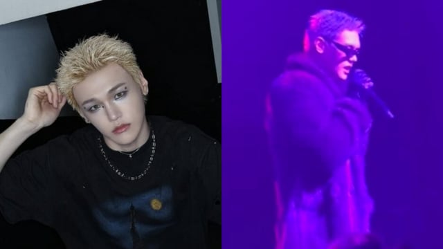 K-pop idol Bain from JUST B