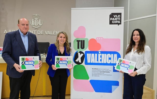Presentación de los presupuestos participativos de València.