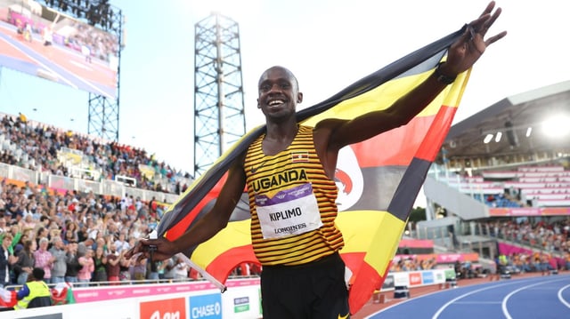 Kiplimo, who won 5,000m and 10,000m gold at the Commonwealth Games in Birmingham, is eyeing a triumphant return to Britain when he makes his London Marathon debut on Sunday