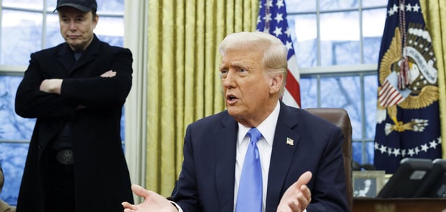 Ex-US-Präsident Donald Trump wurde kalt erwischt