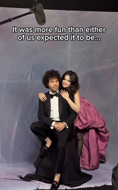 Benny Blanco re-creates prom experience for Selena Gomez.