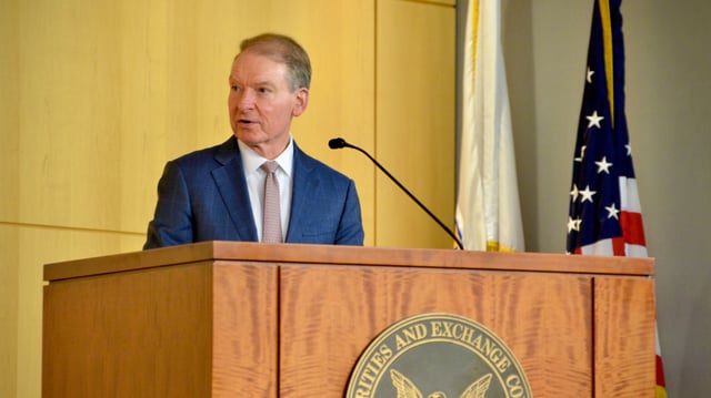 SEC Chairman Paul Atkins (Jesse Hamilton/CoinDesk)