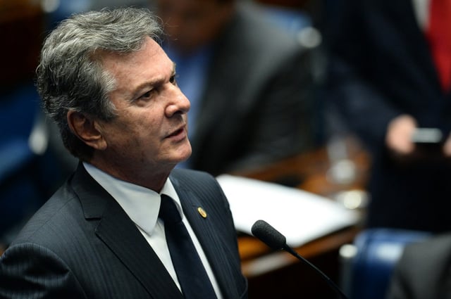 Former Brazilian president Fernando Collor de Mello served under three years as president before resigning over corruption allegation but was later convicted of bribe-taking as a senator and sentenced to nearly nine years in prison
