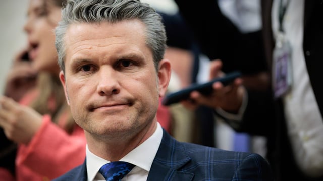 Defense Secretary Pete Hegseth