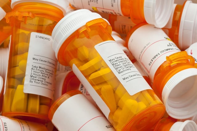 The country’s top three PBMs — CVS Caremark, affiliated with Aetna; UnitedHealth Group’s Optum Rx; and Express Scripts, owned by Cigna — control roughly 80% of prescriptions in the United States, according to the Federal Trade Commission.  (iStockphoto/Getty Images)