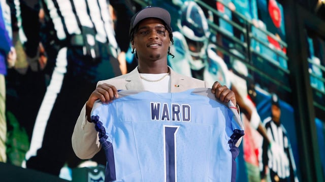 Cam Ward ist der Nummer-1-Pick des NFL-Drafts 2025.