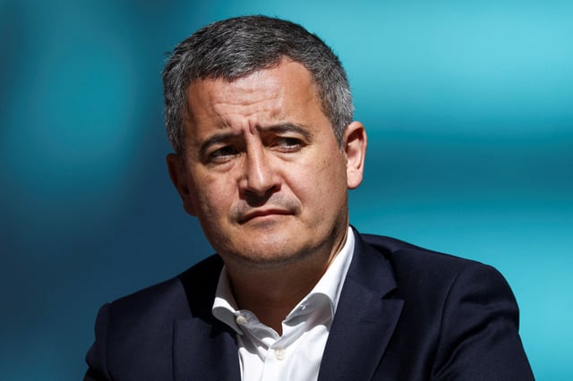 Le garde des Sceaux Gérald Darmanin, le 6 avril.