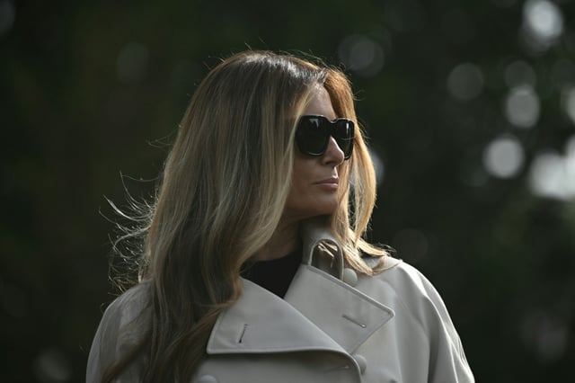First Lady Melania Trump's 55th birthday will be celebrated aboard Air Force One on the return trip from Pope Francis's funeral in Rome