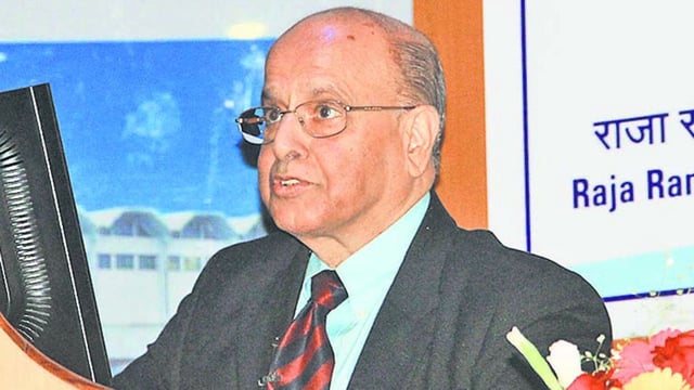 K Kasturirangan had been unwell for some time. In 2023, he was admitted to a hospital in Bengaluru after being airlifted from Sri Lanka where he suffered a heart attack. Since then, he had reduced his public engagements. (HT Phot)