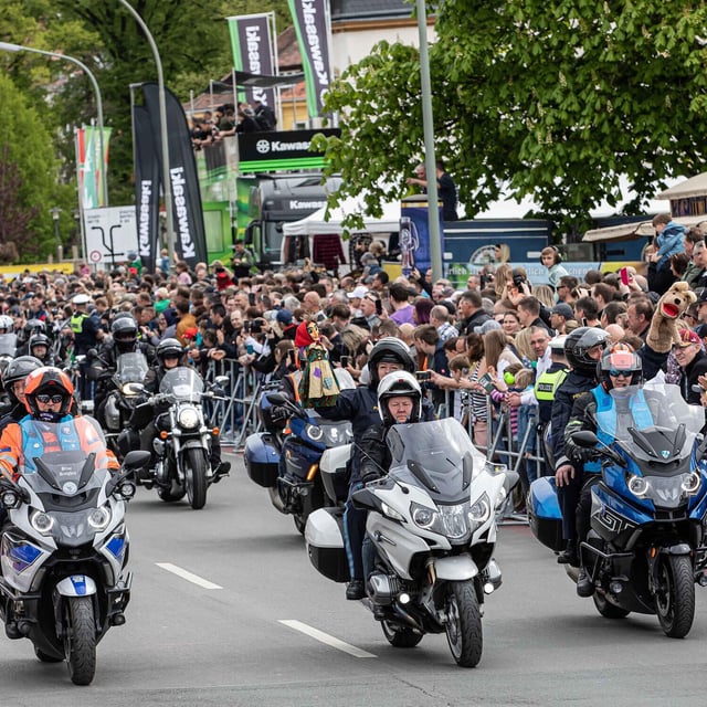 Kulmbacher Motorradsternfahrt 2025: Brauerei mit ernster Botschaft