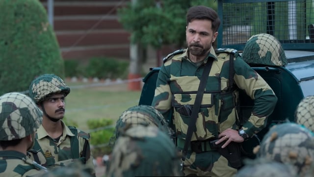 Ground Zero box office collection day 1: Emraan Hashmi plays BSF officer Narendra Nath Dhar Dubey in the film.