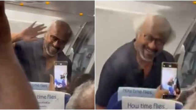 Rajinikanth flies economy class, fans call him 'ever-humble superstar'