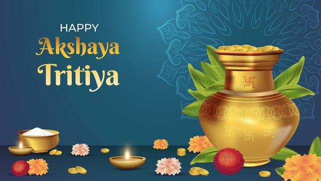 Akshaya Tritiya, celebrated on the third tithi of Vaisakha, is an auspicious day for good deeds and investments, believed to bring eternal prosperity.