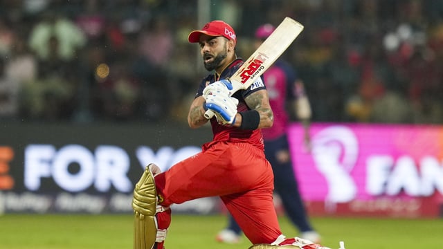 Virat Kohli has struck 392 runs in nine innings so far in IPL 2025.