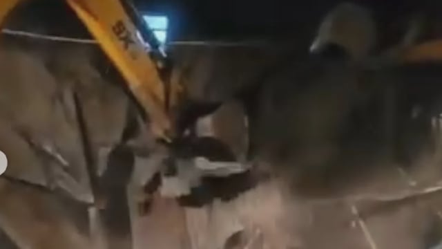 Screengrab of a social media video.