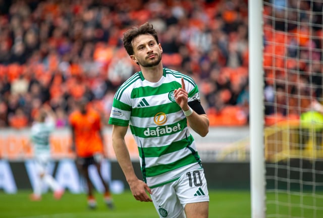 Nicolas Kühn konnte mit seinem Doppelpack das Spiel und die Meisterschaft für Celtic entscheiden.