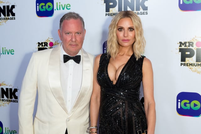 Dorit Kemsley and Paul "PK" Kemsley arrive for the iGo.live Launch Event at the Beverly Wilshire Four Seasons Hotel 