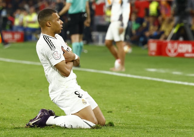 Mbappé, buteur.
