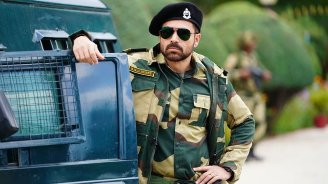 Ground Zero box office collection day 2: Emraan Hashmi in a still from the film.