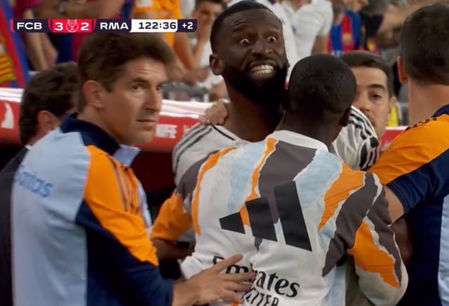Antonio Rüdiger muss nach seinem Ausraster mit einer langen Sperre rechnen.