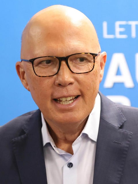 More than half of those surveyed believed Peter Dutton and the Coalition were not ready to govern. NewsWire / Damian Shaw