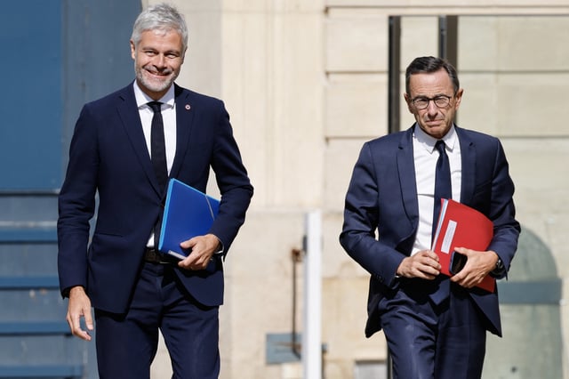 Laurent Wauquiez demande à Bruno Retailleau de s'opposer à la mise en place d'une proportionnelle aux législatives