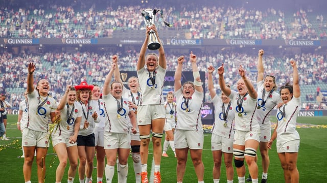 England’s 43-42 win against France secured their seventh consecutive Six Nations title