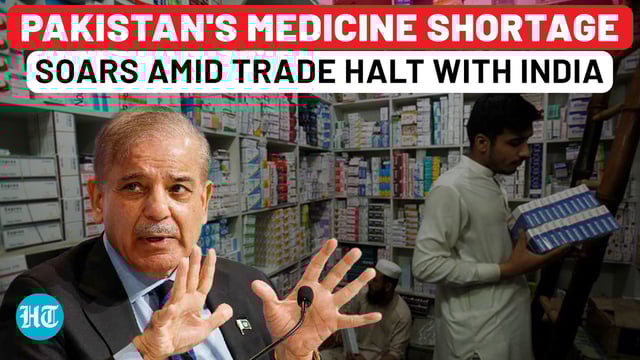 Pakistan is staring at a health crisis following the halt in trade with India
