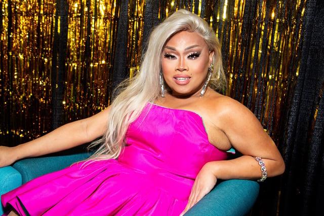Jiggly Caliente at RuPaul's DragCon 2022 in Los Angeles.