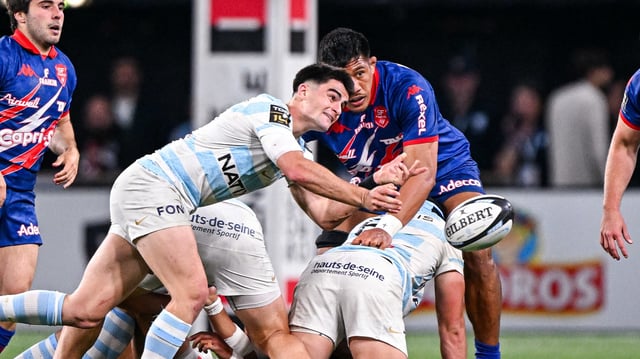 Le Garrec a porté le Racing 92.