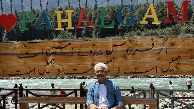 Atul Kulkarni shared pictures after visiting Pahalgam.