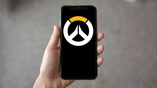 Overwatch logo on Mobile