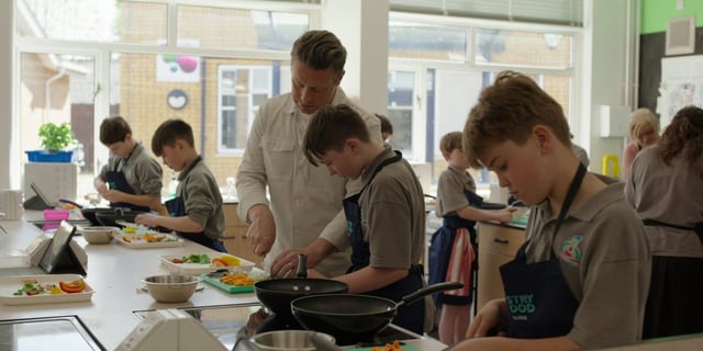 Jamie Oliver in Chef&#39;s Table: Legends, which is on Netflix (Photo: Netflix)