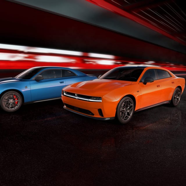 Dodge bringt zwar elektrische Musclecars , doch auch mit starken V6-Motoren kann man die Boliden weiter kaufen
