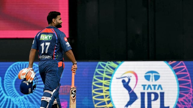 Rishabh Pant has been struggling with the bat this season and scored just one fifty.