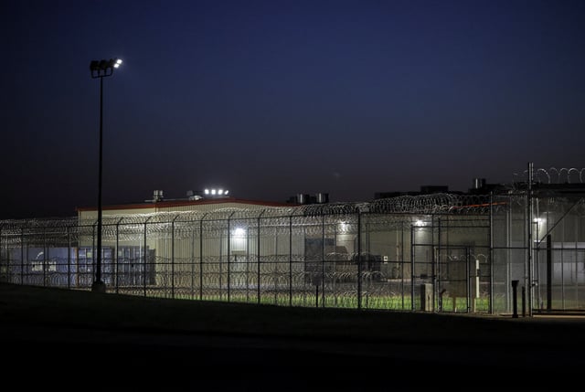A general view of the Bluebonnet Detention Facility, after the U.S. Supreme Court on Saturday temporarily barred U.S. President Donald Trump's administration from deporting Venezuelan men in immigration custody, in Anson, Texas, U.S. April 21, 2025. REUTERS/Daniel Cole/File Photo