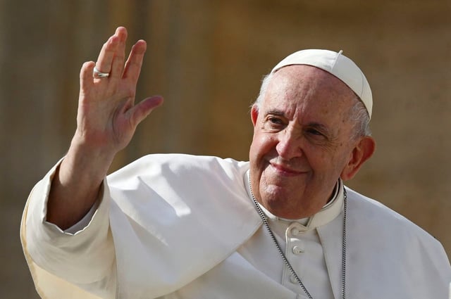 Es el lema de la despedida del Arzobispado de Tucumán al Santo Padre