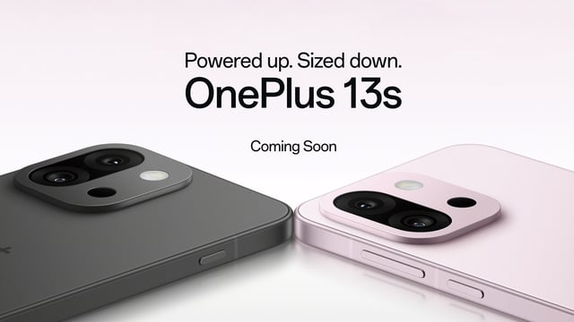 OnePlus 13s buyers in India will have two colour options to choose from: Black Velvet and Pink Satin.