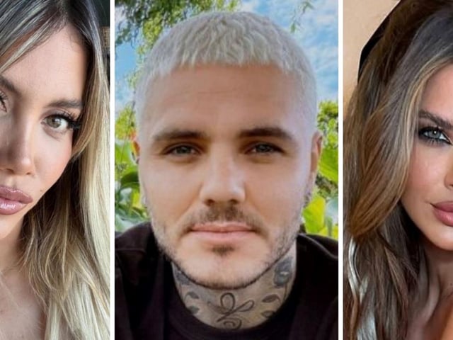 Wanda Nara, Mauro Icardi y La China Suárez, otra vez envueltos en un escándalo. 