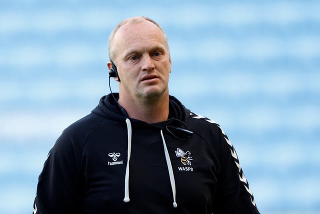 Rugby Union - Premiership - Wasps v Sale Sharks - Coventry Building Society Arena, Coventry, Britain - May 20, 2022 Wasps' head coach Lee Blackett  Action Images/Andrew Boyers/ File Photo