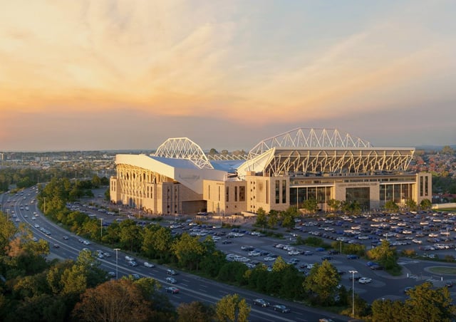 An architect’s version of a redesigned Elland Road (Photo: Leeds United)