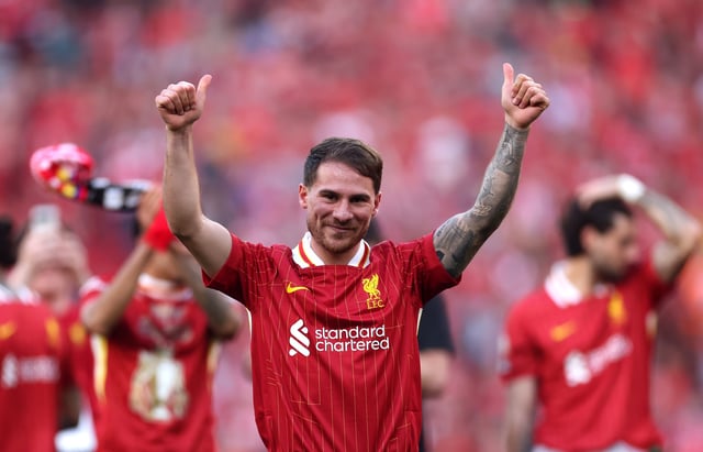 Alexis Mac Allister: en su momento de gloria en Liverpool