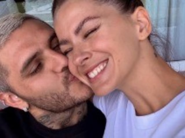 Mauro Icardi reunió a sus hijas con Eugenia "La China" Suárez. Instagram.