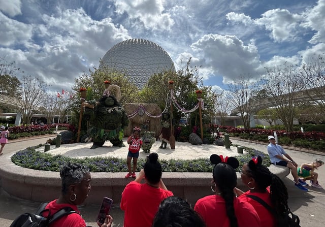 Scenes from the 2025 Epcot International Flower &amp; Garden Festival at Walt Disney World. (Dewayne Bevil/Orlando Sentinel)