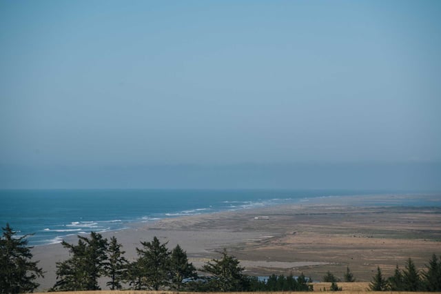 Centerville Beach in Humboldt County is seen in 2022. If a huge earthquake occurred along the Cascadia Subduction Zone, it could cause subsidence of up to 6 feet in coastal areas as far south as Humboldt Bay -- with major implications for flooding, according to a new study.