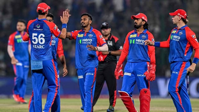 As they prepare to face Kolkata Knight Riders, Delhi Capitals are placed fourth with 12 points in 9 matches. (AFP)